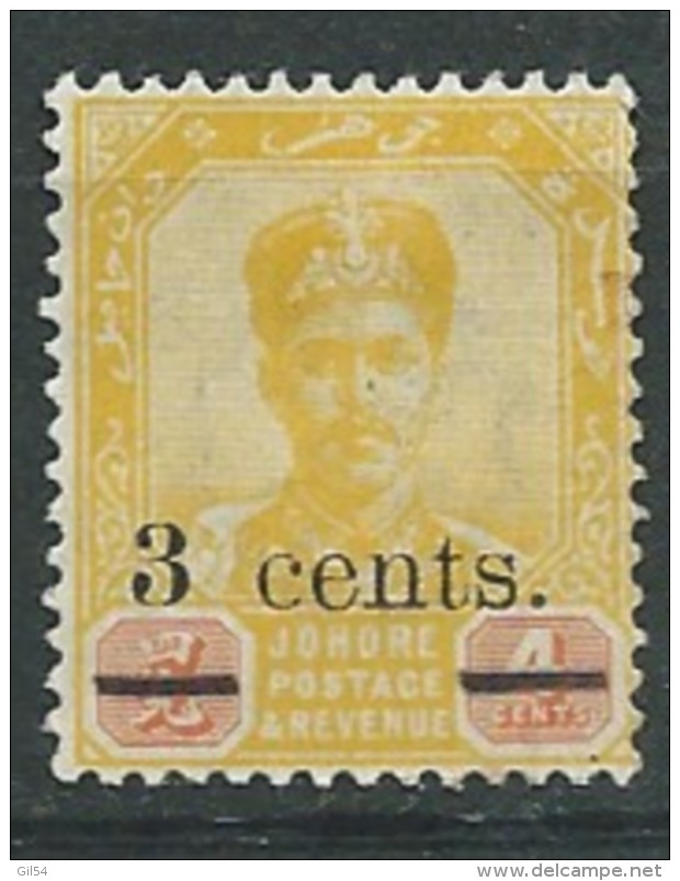 Malaysia   Johore    -  Yvert N°  36 * -  Aab18610 - Johore