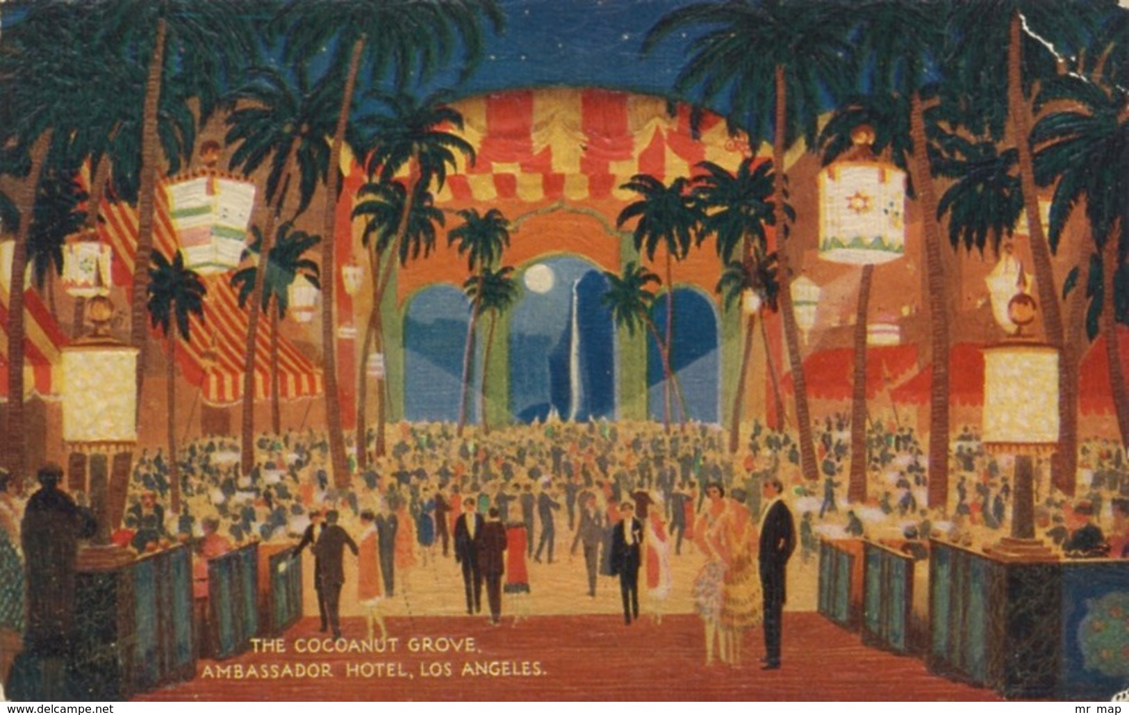 314 - 1931 Los Angeles Ambassador Hotel The Cocoanut Grove - TRAVELLED - Los Angeles