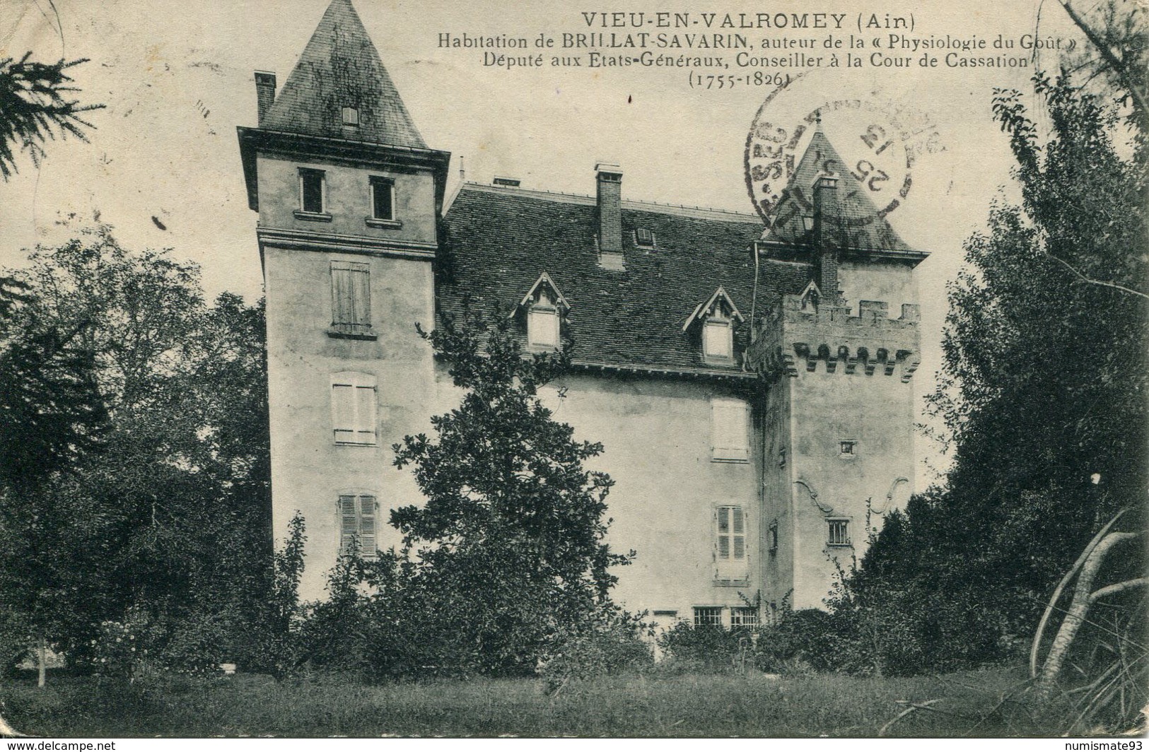 N93 - 01 - Vieu-en-Valromey (Ain) - Habitation De Brillat-Savarin Auteur De La "Physiologie Du Goût"... - Non Classés