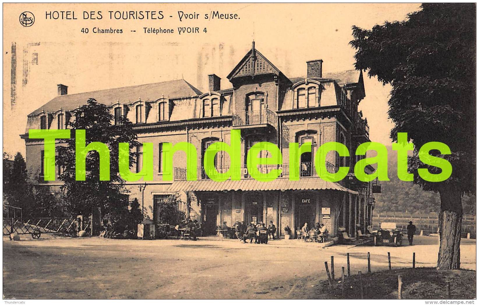 CPA HOTEL DES TOURISTES YVOIR SUR MEUSE - Yvoir