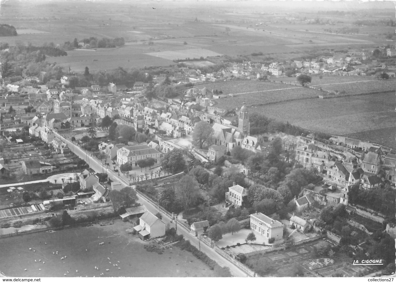 37-VOUVRAY-LES-VINS-VUE AERIENNE - Vouvray