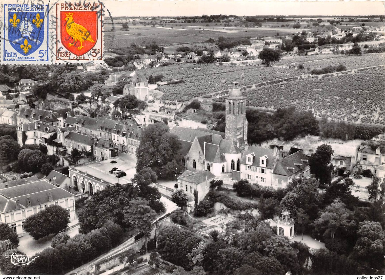 37-VOUVRAY- VUE AERIENNE - Vouvray