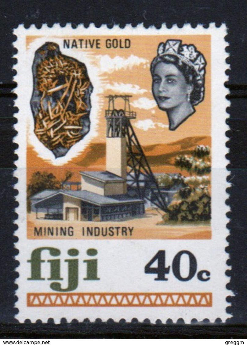 Fiji 1969 Definitive 40c Stamp In Mounted Mint Condition. - Fiji (...-1970)