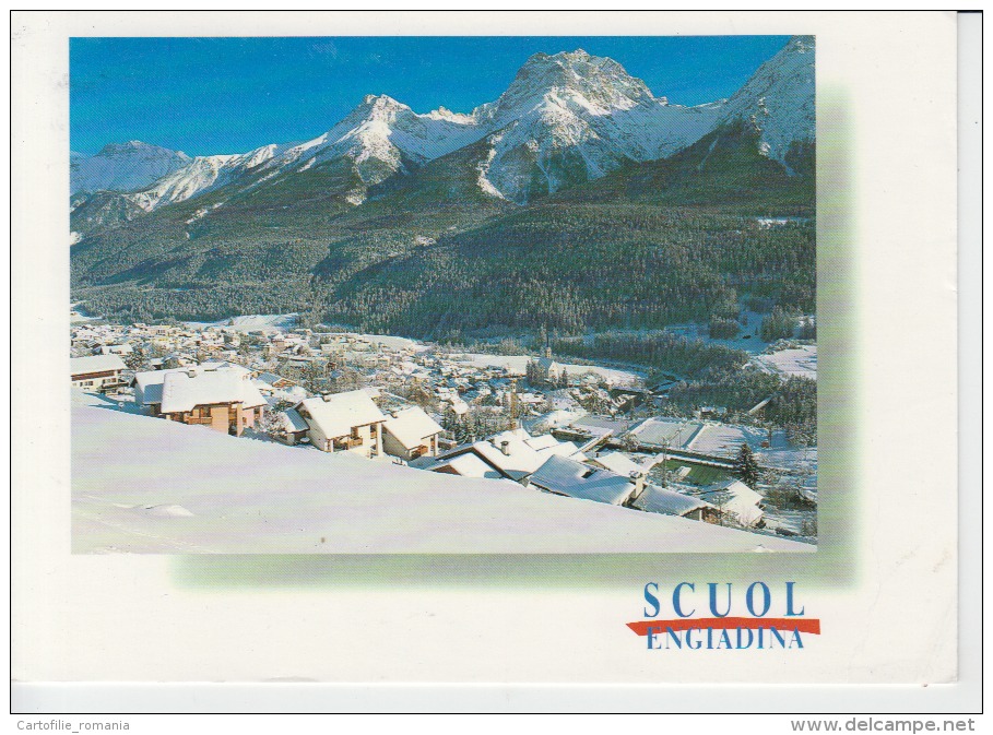 Switzerland,  Suisse, Schweiz, Svizerra - Scuol Engiadina Used - Engi