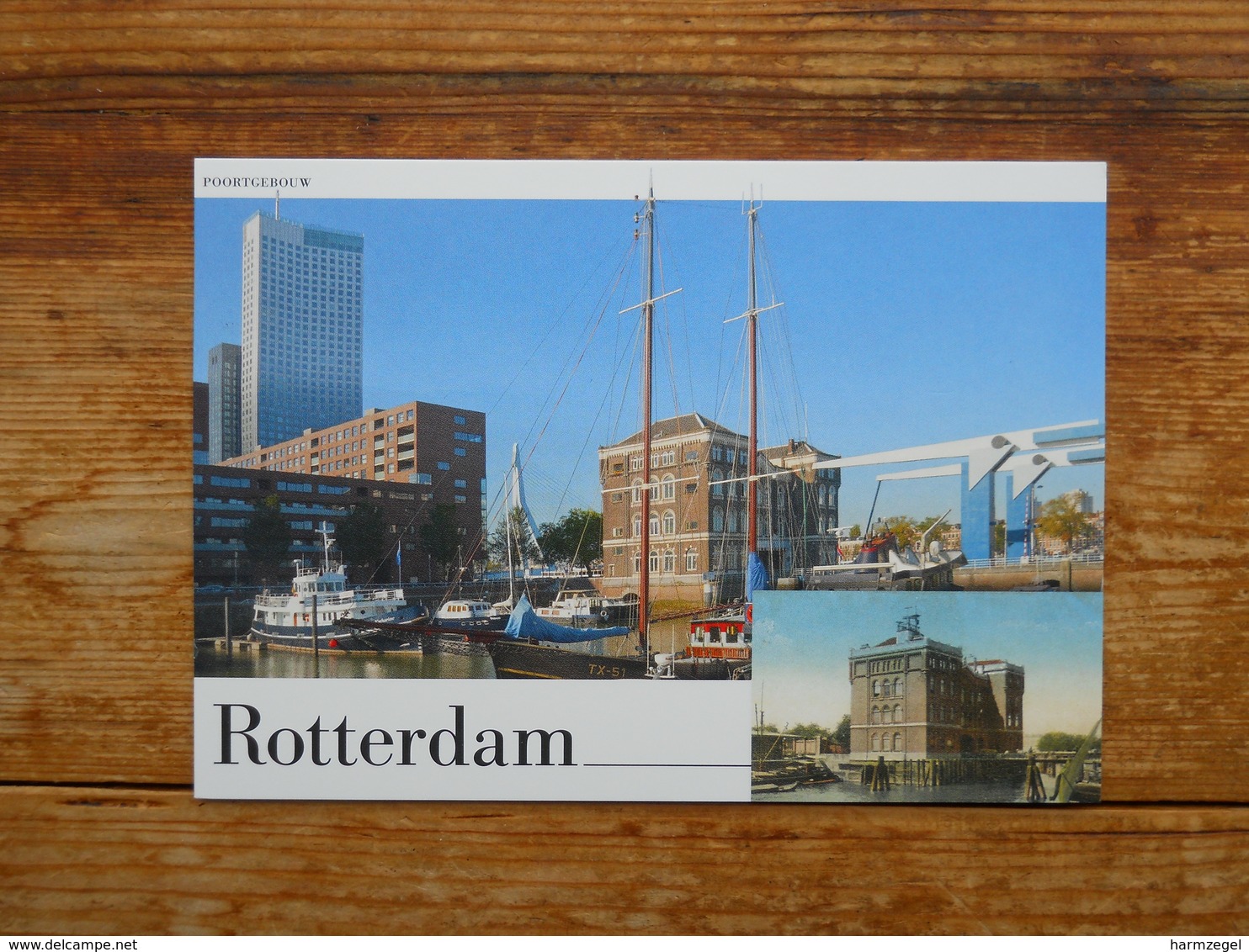 Postal Stationery, Rotterdam, Bridge, Tower, Euromast, Harbour - Postal Stationery