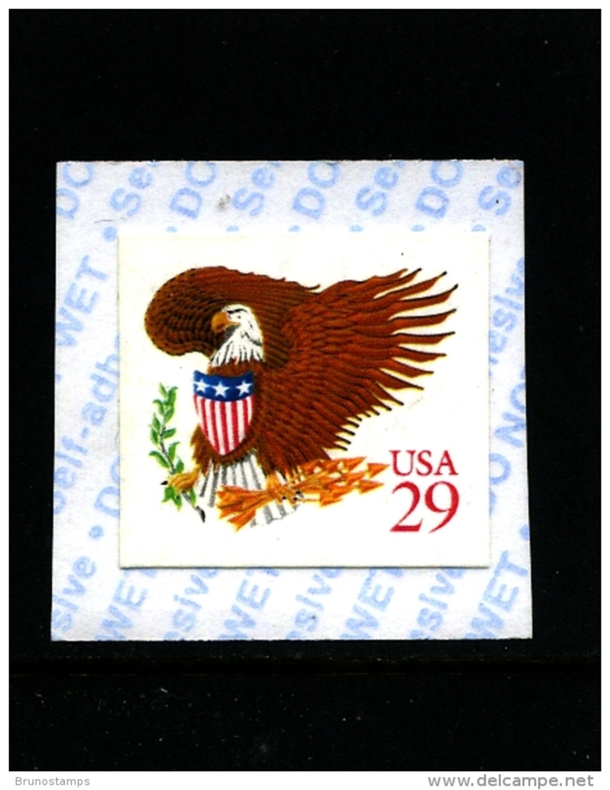 UNITED STATES/USA - 1992  29c  EAGLE  (RED)  SELF ADHESIVE MINT NH - Nuovi