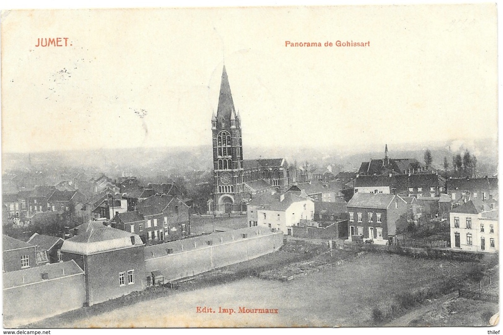 Jumet NA47: Panorama De Gohissart 1912 - Charleroi