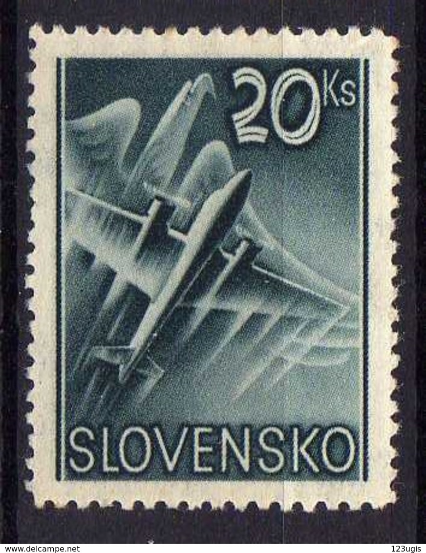 Slowakei / Slovakia, 1940, Mi 78 ** Flugpost / Air Mail [210618XVII] - Nuevos