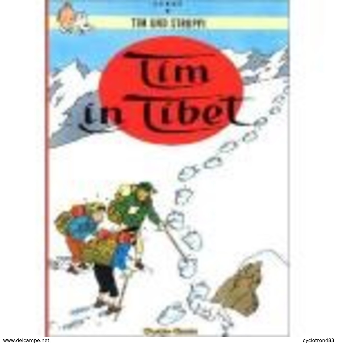 Hergé, Tintin Au Tibet En Allemand (Tim In Tibet) - Tim Und Struppi (Tintin / Kuifje)