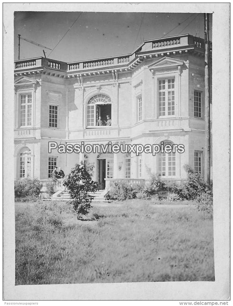 CARTE PHOTO ALLEMANDE  SPA   1918   CHATEAU DE LA FRAINEUSE  ?    SERVICE DE TRANSMISSIONS COMMISSION D'ARMISTICE - Spa