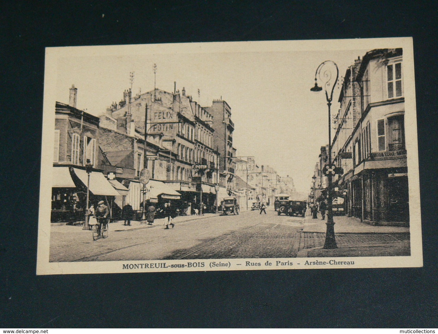MONTREUIL    1930   /     RUES &   COMMERCES .....  EDITEUR - Montreuil