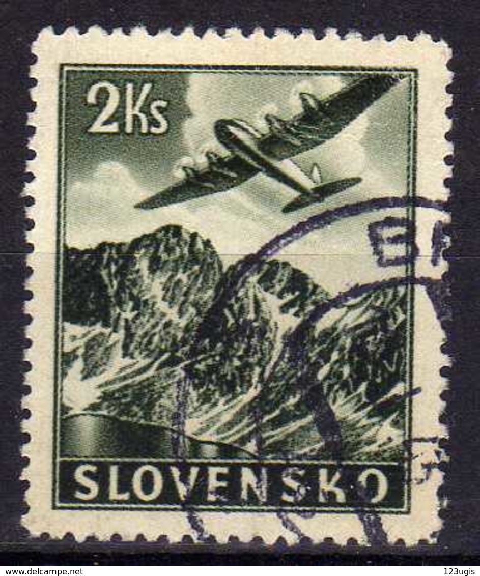 Slowakei / Slovakia, 1939, Mi 61, Gestempelt, Flugpost / Air Mail [210618XVII] - Oblitérés