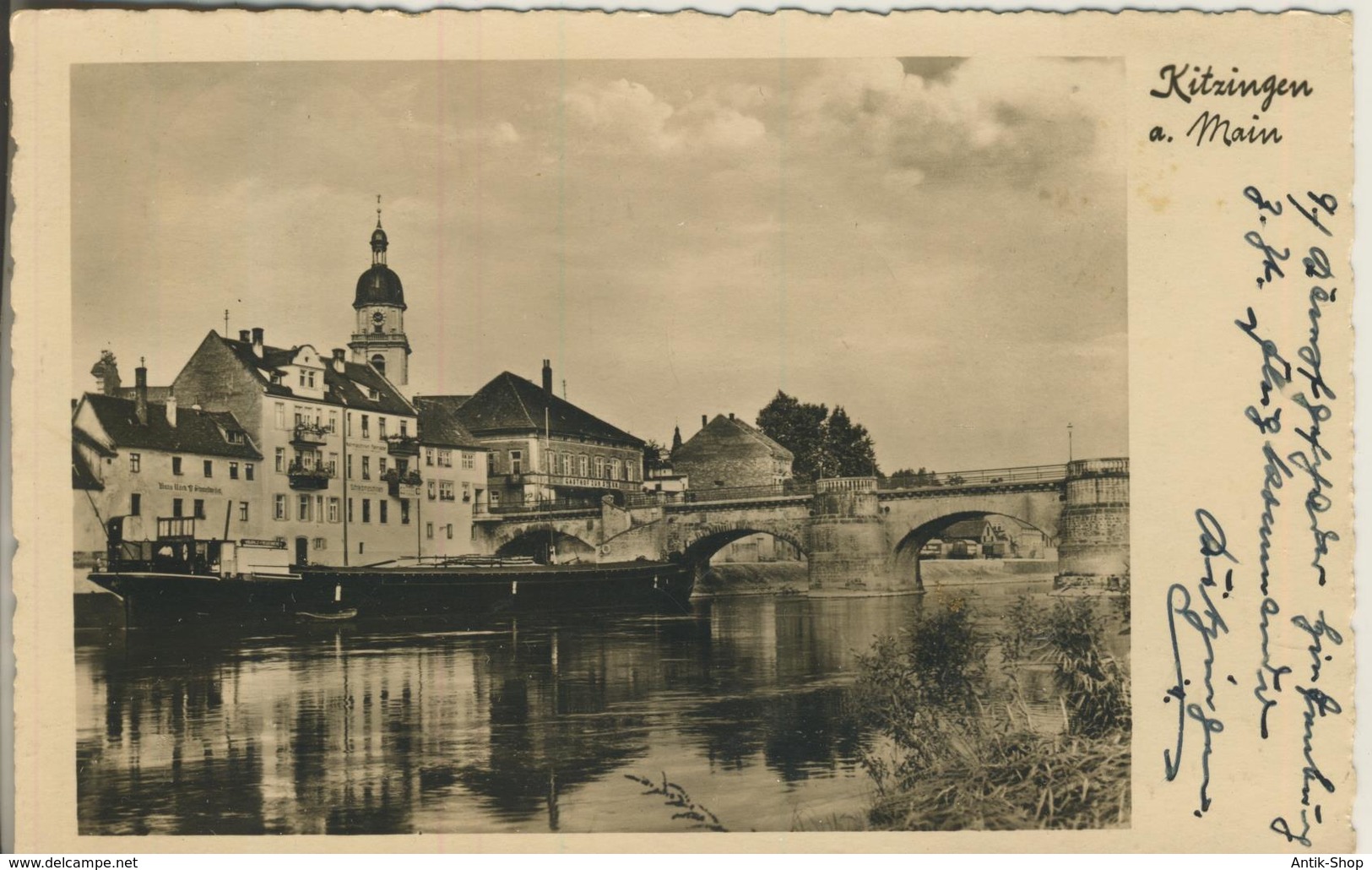 Kitzingen V. 1936  Teil-Stadt-Ansicht  (499) - Kitzingen