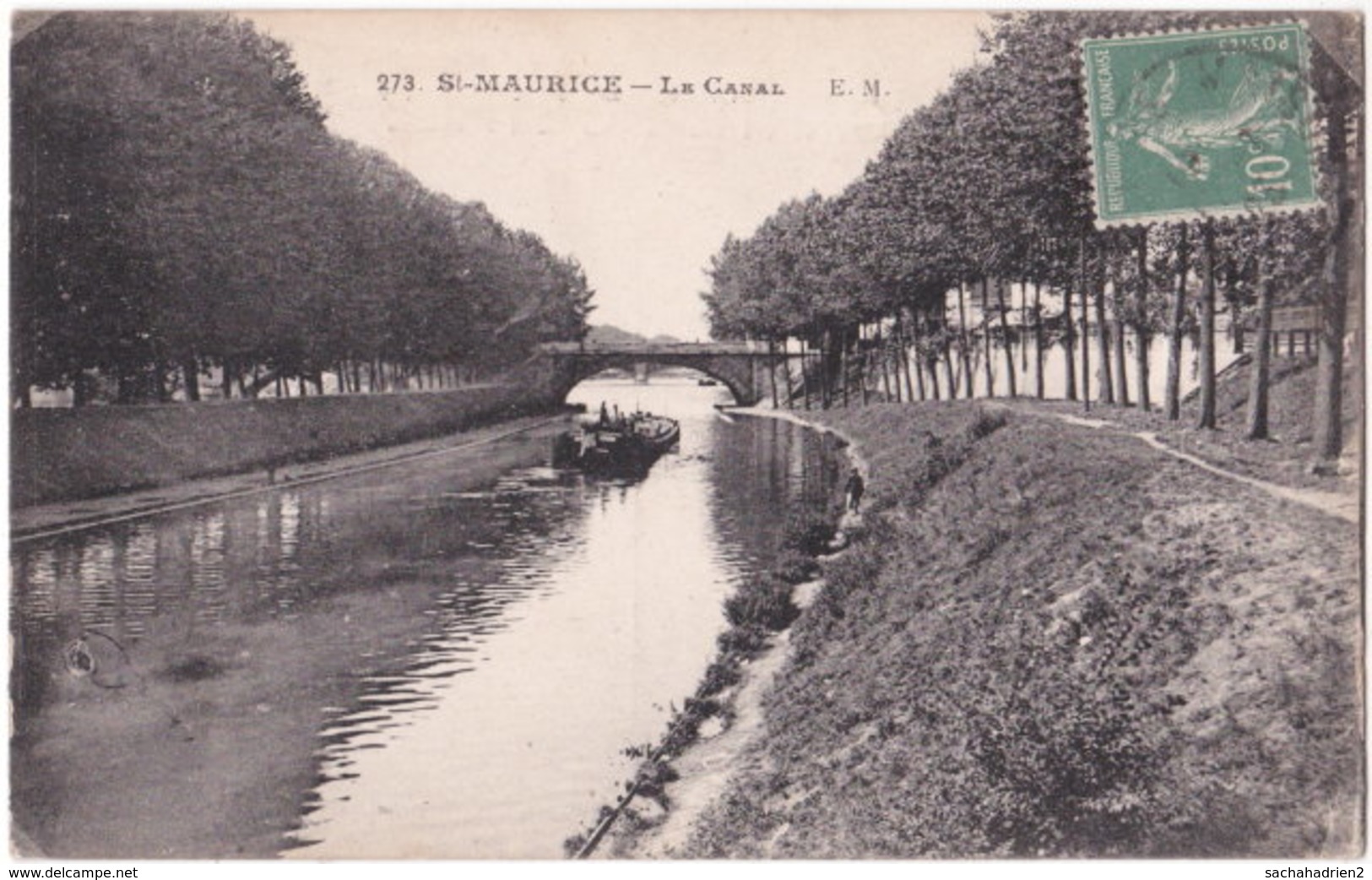 94. ST-MAURICE. Le Canal. 273 - Saint Maurice