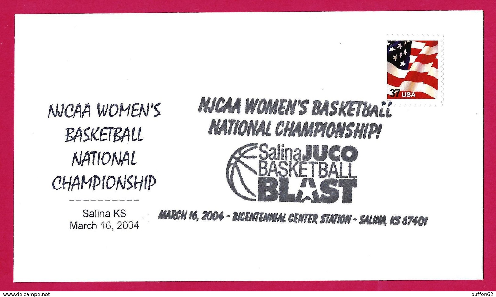 USA (2004) - Salina : Championnat National De Basket-ball Féminin / Women's Basketball National Championship. - Basket-ball