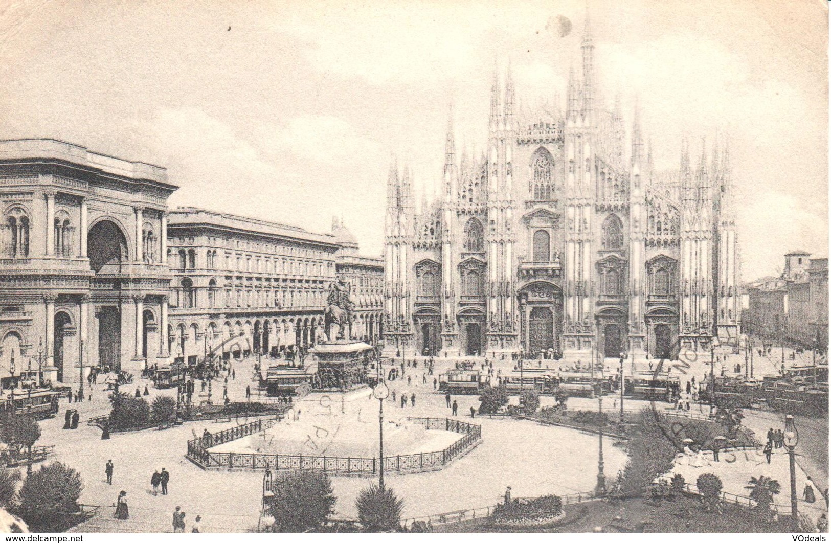 Lombardia - CPA - Milano - Plazza Del Duomo - Milano (Milan)