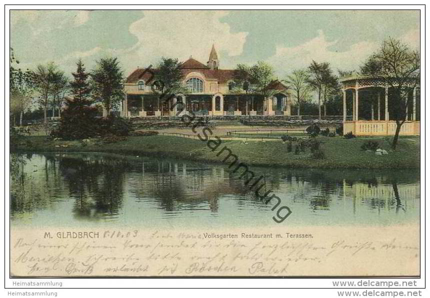 Mönchengladbach - Volksgarten Restaurant Mit Terrassen - Mönchengladbach