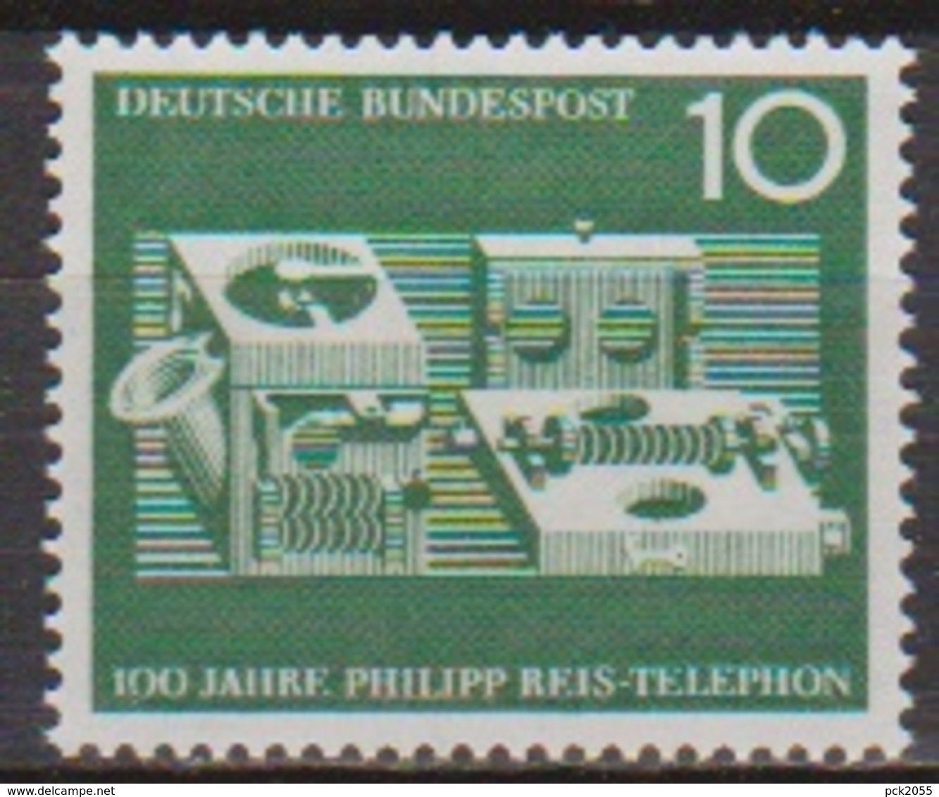 BRD 1961 MiNr. 373 ** Postfr. 100 Jahre Telefon Von Philipp Reis ( 6906 )günstige Versandkosten - Ungebraucht