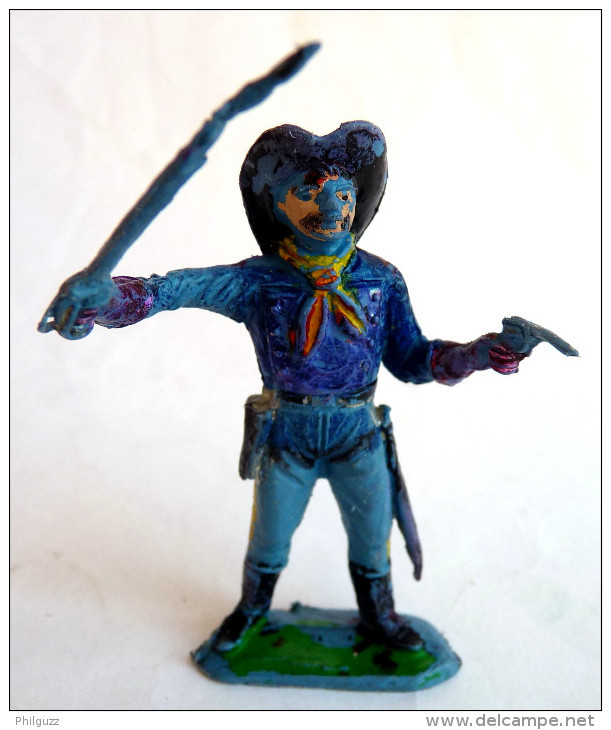 FIGURINE JECSAN  TUNIQUE BLEUE OFFICIER 1:32 Pas Réamsa Cherilea STARLUX CLAIRET OUGEN CYRNO ELASTOLIN - Army