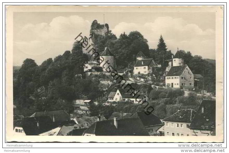 Pappenheim - Burg Von Osten - Foto-AK - Pappenheim