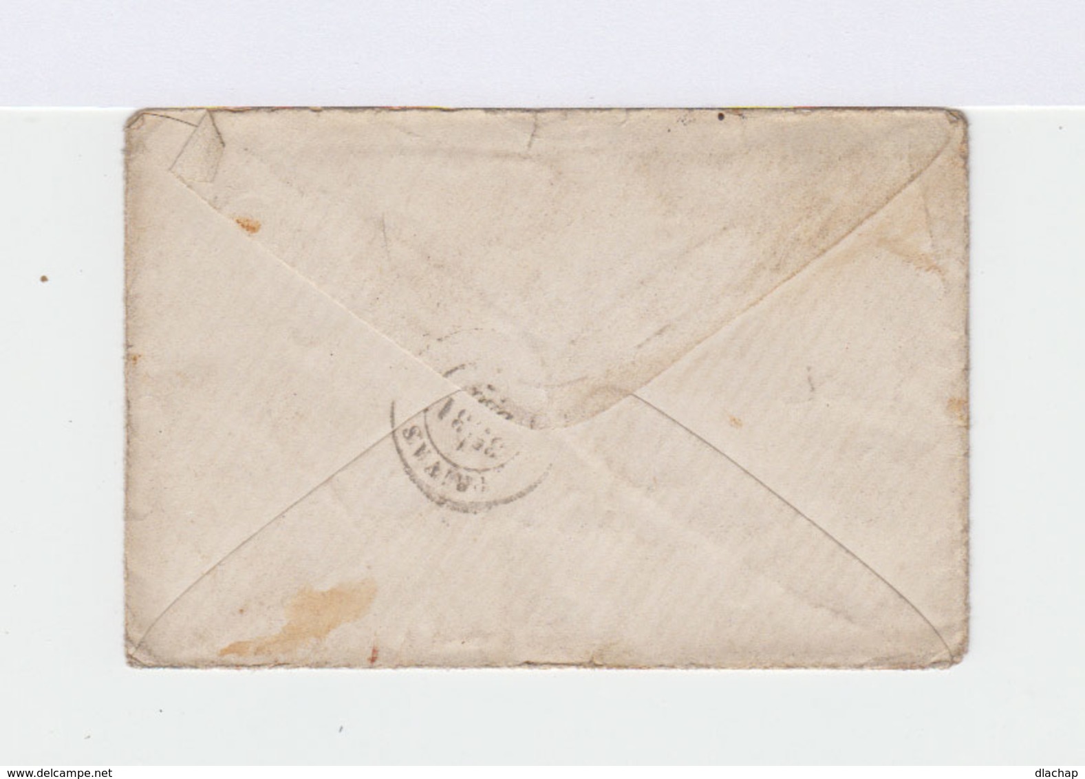 Enveloppe En Port Payé De La Garde Mobile. 1870. (538) - 1849-1876: Période Classique