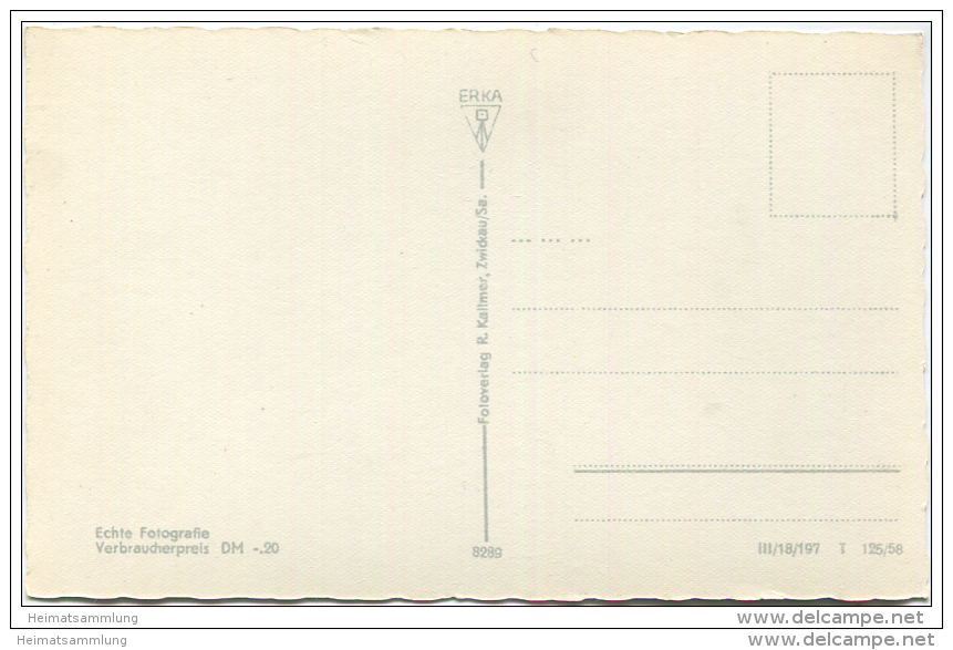 Olbernhau - Foto-AK 1958 - Olbernhau