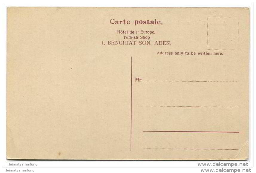 Aden - The Inner Harbour Ster Point Ca. 1910 - Jemen