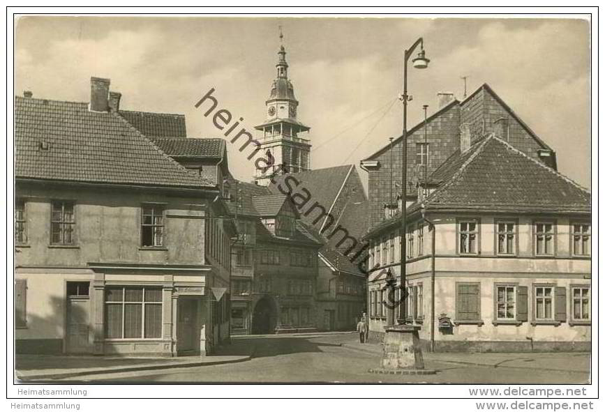 Bad Langensalza - Blick Von Der Wilhelm-Pieck-Promenade 1959 - Foto-AK - Bad Langensalza