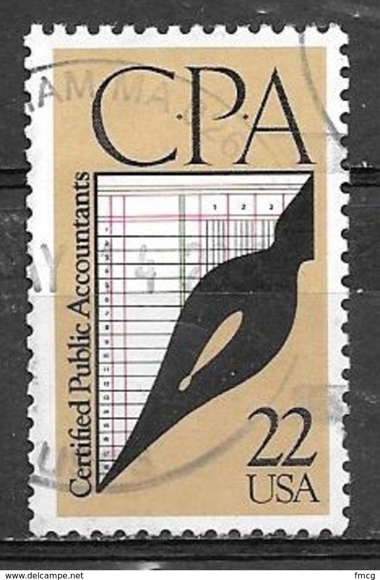1987 22 Cents CPA, Used - Used Stamps