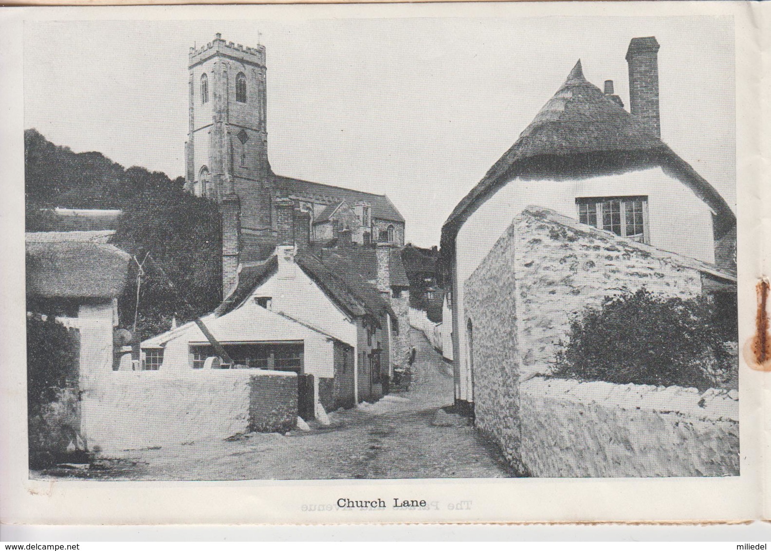 1034 /  MINEHEAD  /  LETTER CARD  8 Photos ,dont : Church Lane , The Quay, The Pier, Selworthy Green  Etc... - Minehead