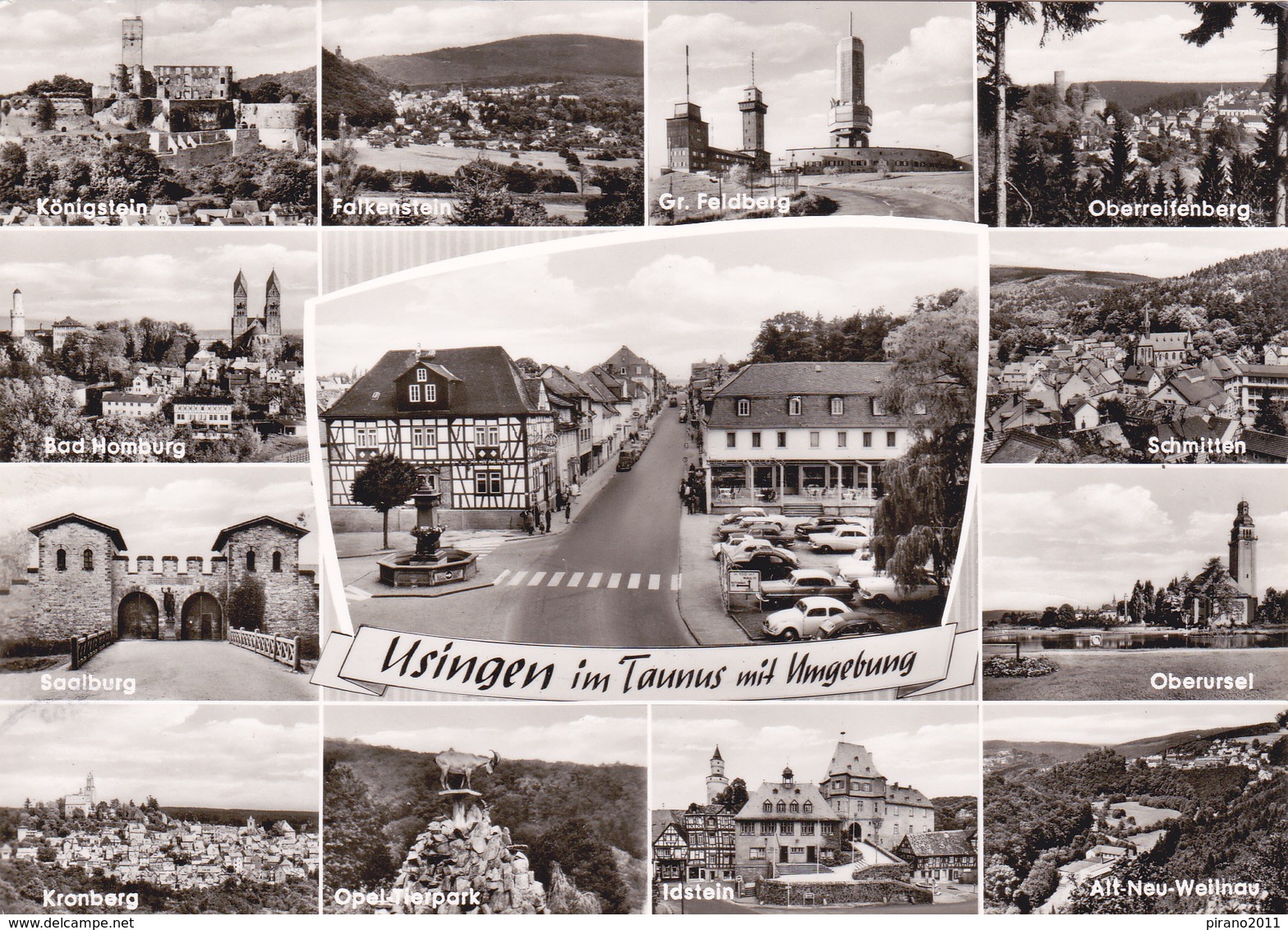 Usingen / Ts., Mehrbildkarte - Usingen