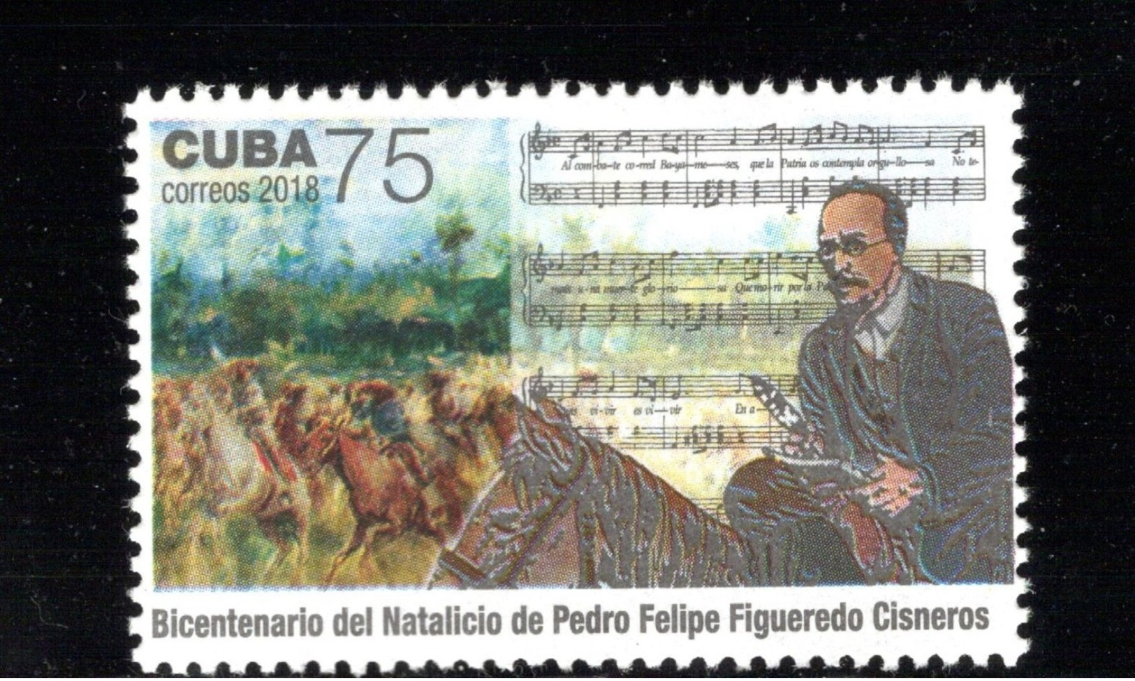 CUBA/KUBA 2018 BICENTENARIO DEL NATALICIO DE FELIPE FIGUEREDO MNH - Altri & Non Classificati