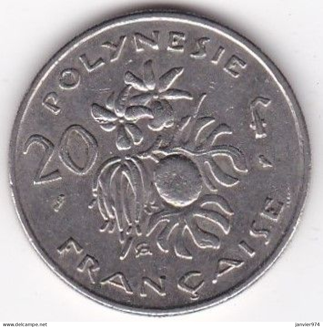 Polynésie Française. 20 Francs 1970, En Nickel - French Polynesia