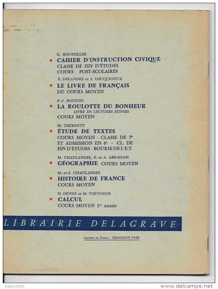 Cahier De La Prévention Routiere 1966 - 12-18 Ans