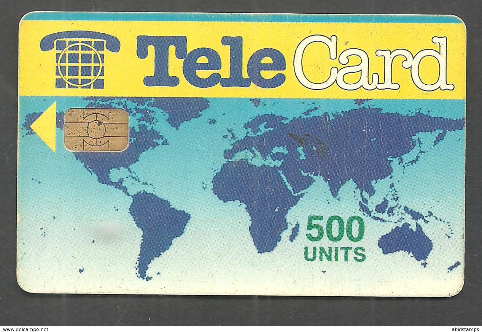 PAKISTAN USED CHIP PHONECARD TELECARD 500 UNITS - Pakistán