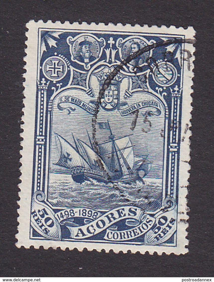 Azores, Scott #97, Used, Vasco De Gama, Issued 1898 - Azoren