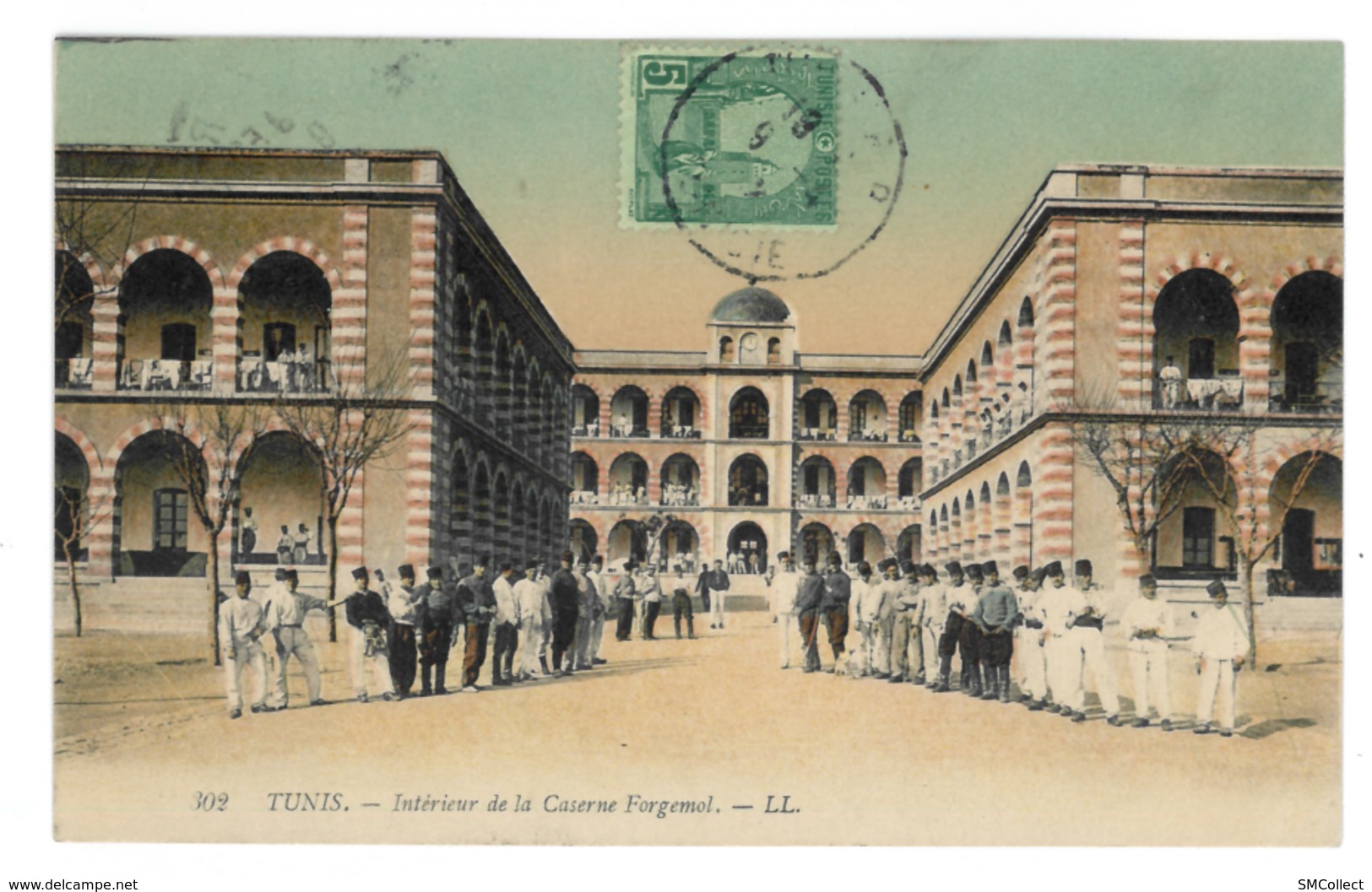 Tunisie. Tunis, Intérieur De La Caserne Forgemol (3919) - Tunisie