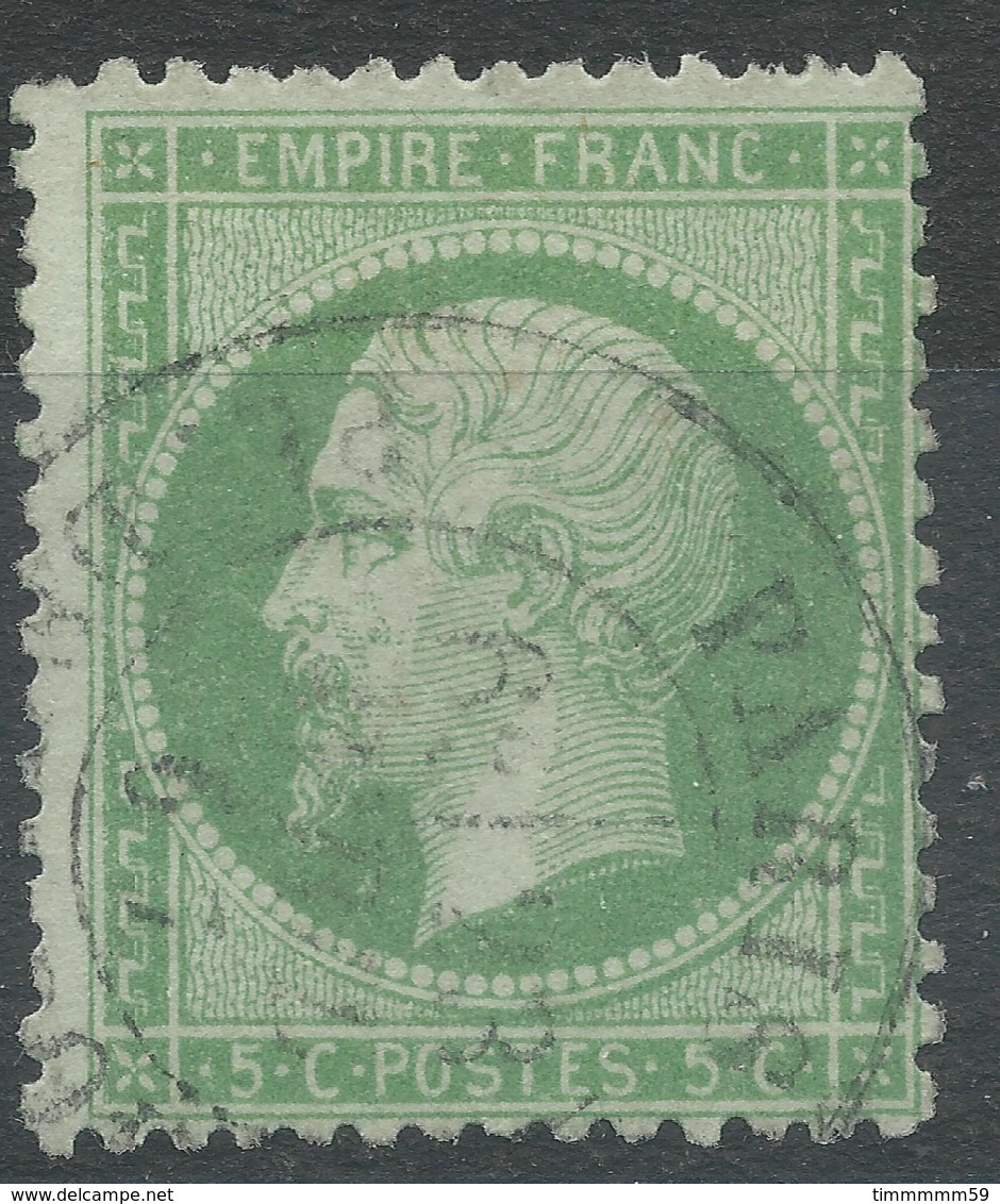 Lot N°43355    N°20, Oblit Cachet à Date De PARIS (Pl De La Bourse) - 1862 Napoleon III