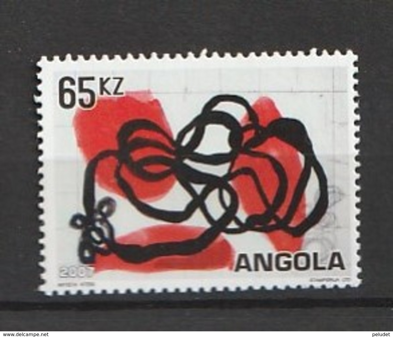 Angola 2007 52nd Anniversary Of The Art Biennial Of Venice 1v ** Mi 1777, Sn 1307, Yt 1617, Sg 1747, - Angola