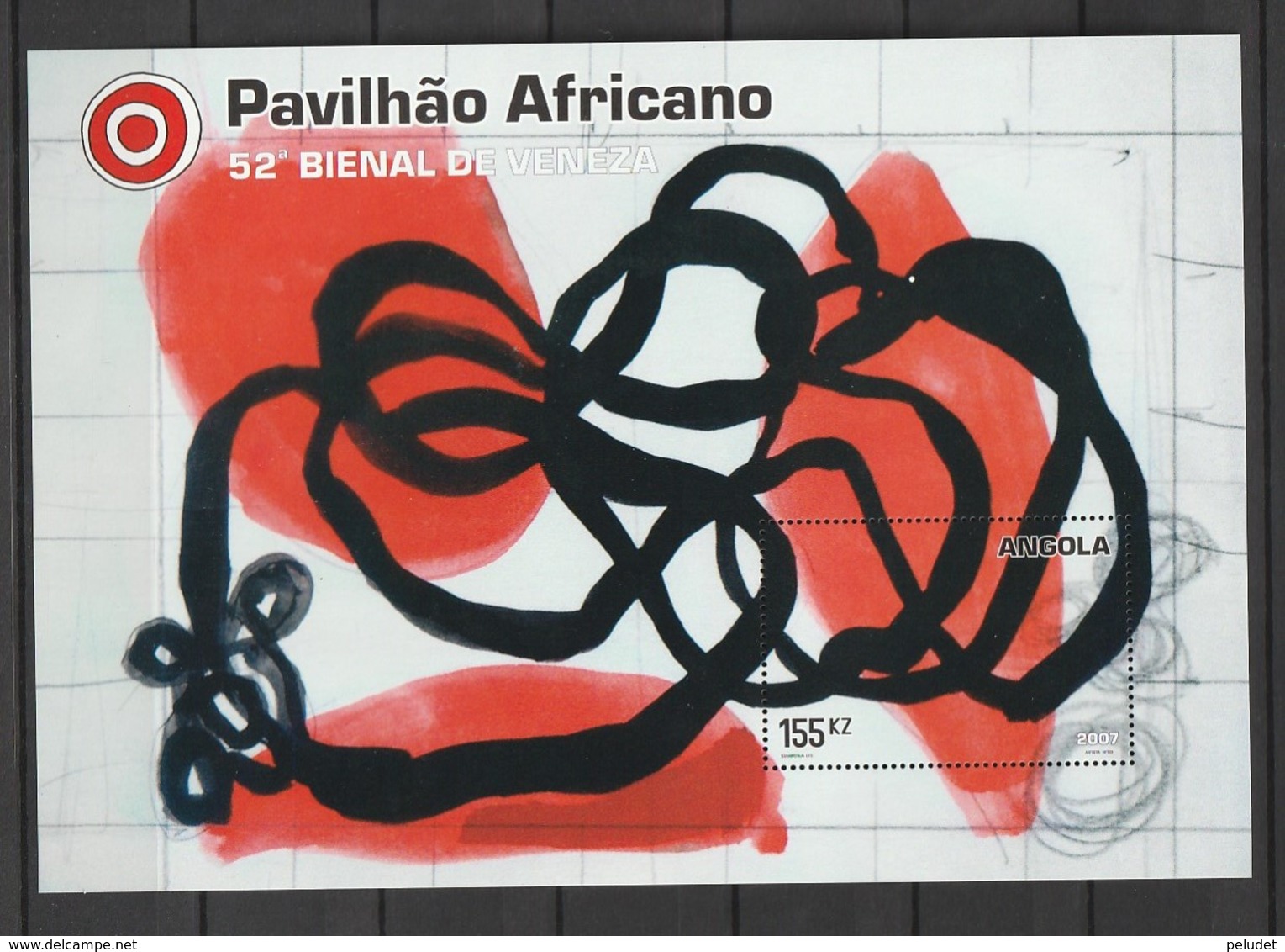 Angola 2007 The 53rd Anniversary Of The Art Biennial Of Venice S/s ** Mi BL118, Sn 1309, Yt BF118, Sg MS1749 - Angola