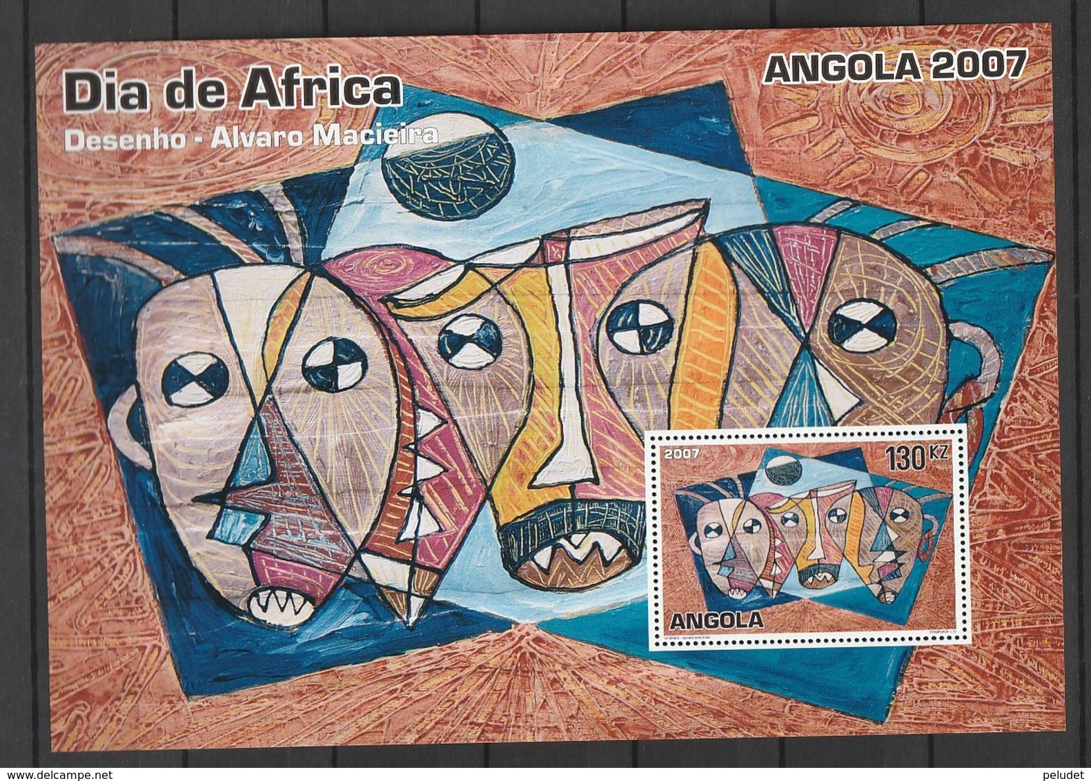 Angola 2007 Day Of Africa S/s Mnh - Angola