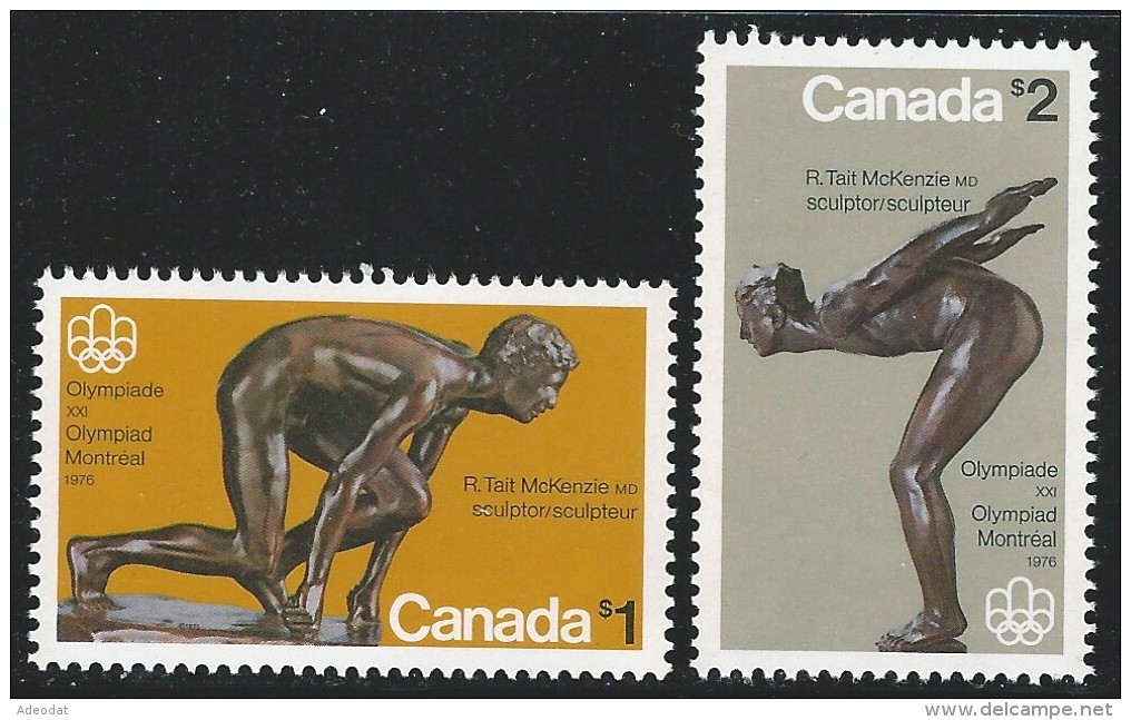 CANADA 1973 SCOTT/UNITRADE 656**-657** CAT VALUE US$6.75 - Unused Stamps