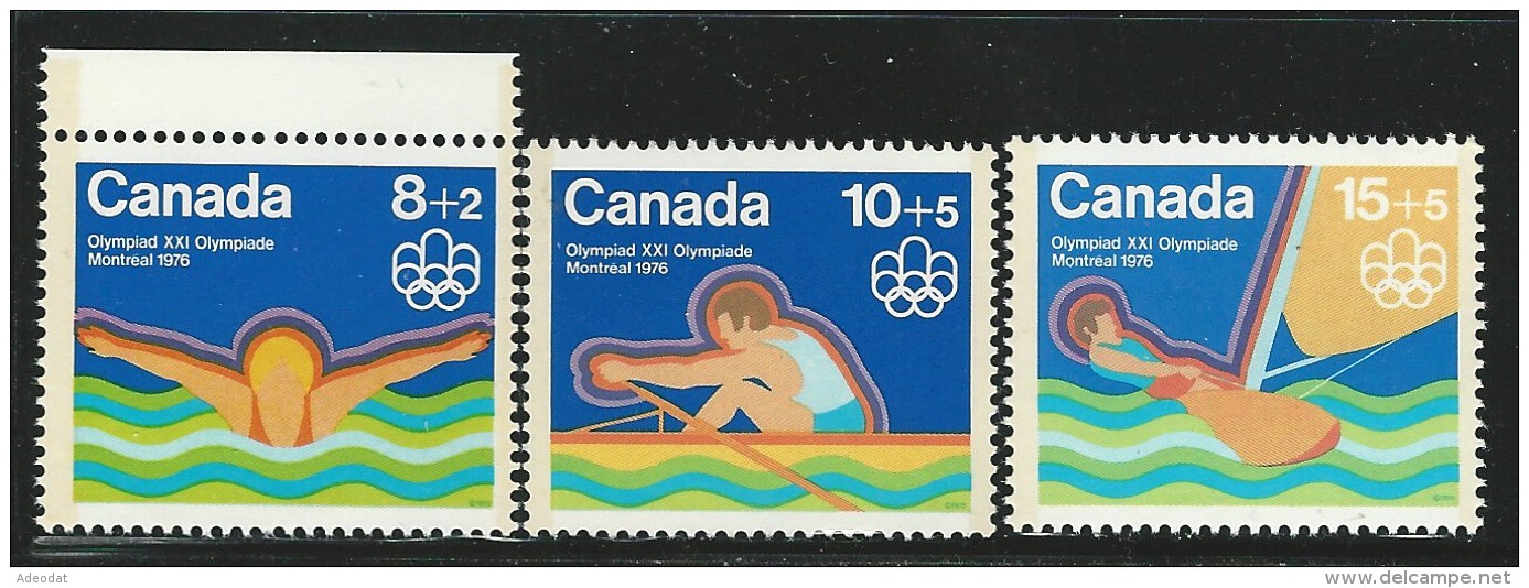 CANADA 1975 SCOTT/UNITRADE B4-B6** - Ungebraucht