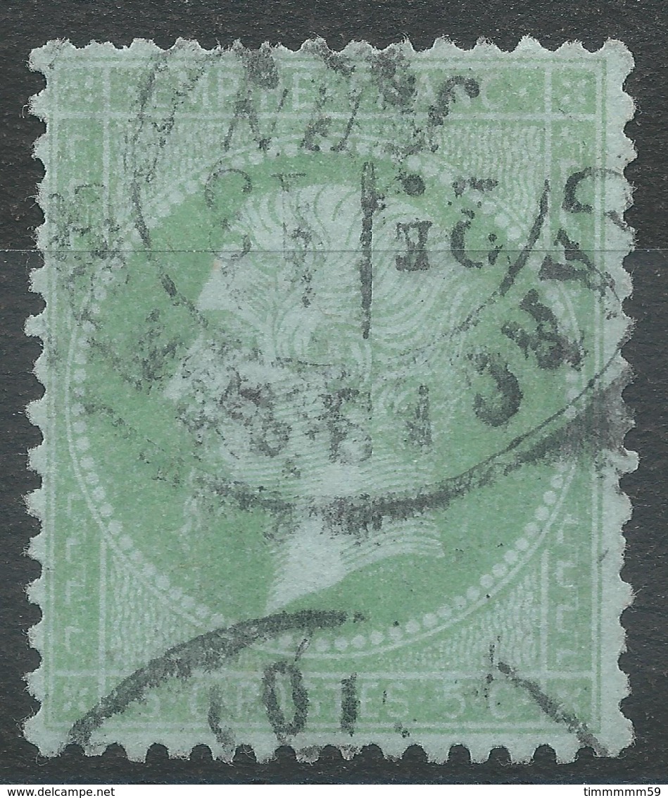 Lot N°43361    N°35, Oblit Cachet à Date De Carcassonne, Aude (10) - 1862 Napoleon III