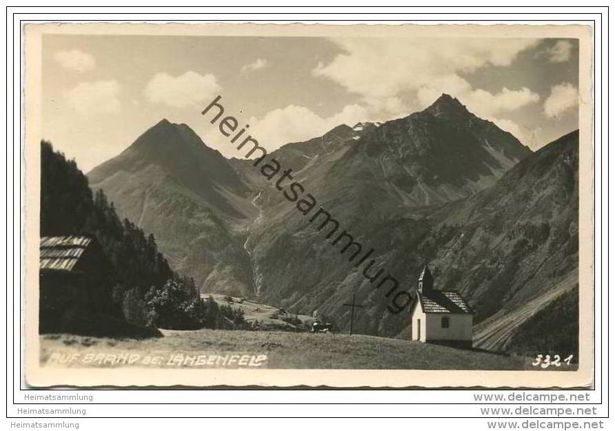 Auf Brand Bei Längenfeld - Foto-AK - Längenfeld