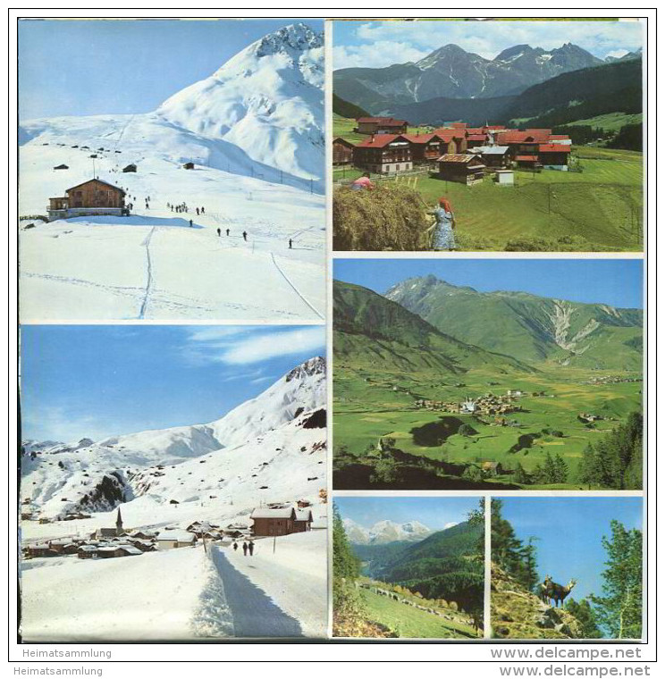 Sedrun 1970 - Faltblatt Mit 32 Abbildungen - Suiza