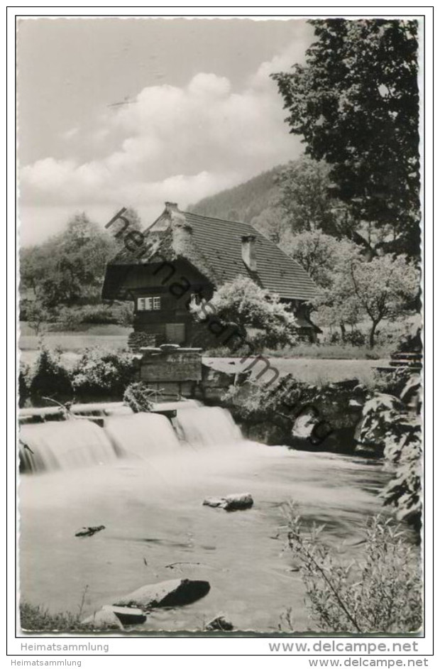 Gutach - Altes Schwarzwaldhaus - Foto-AK - Gutach (Breisgau)