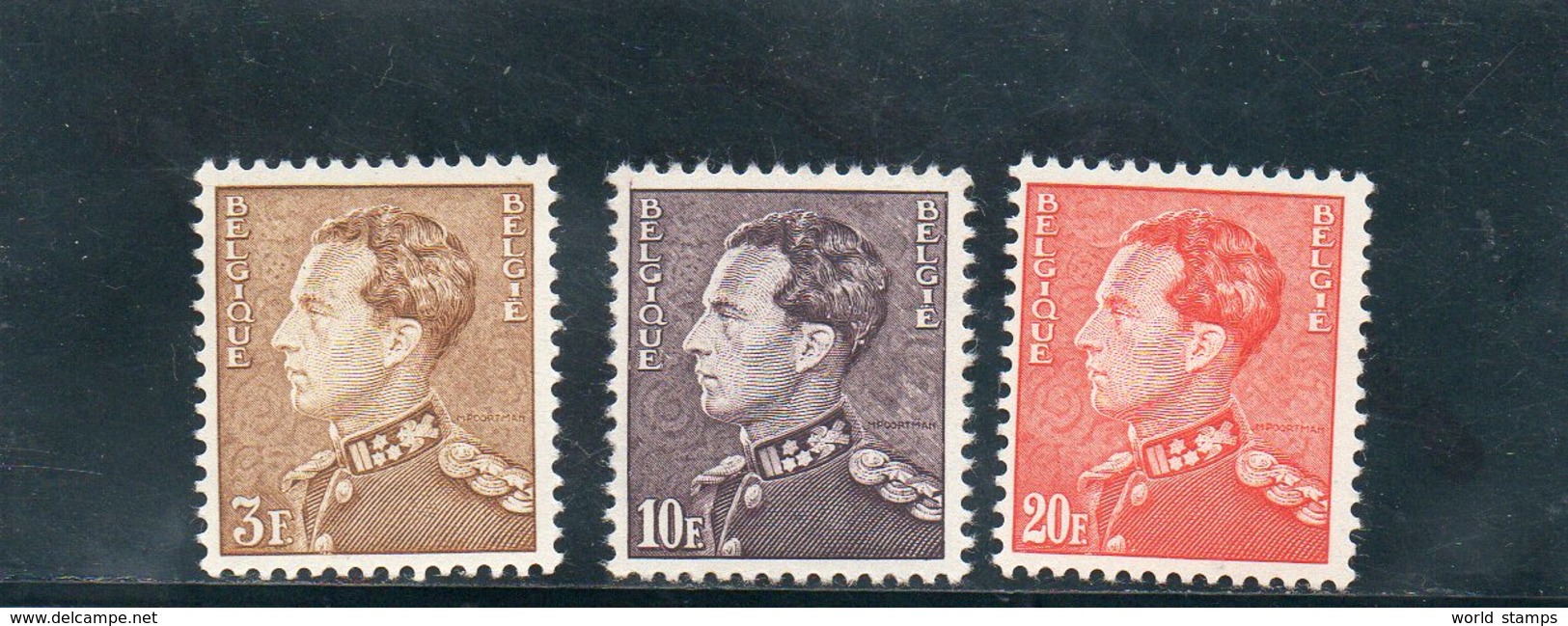 BELGIEN 1950-1 ** - Unused Stamps