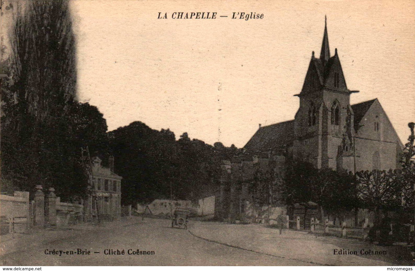 77 - LA CHAPELLE - L'Eglise - La Chapelle La Reine