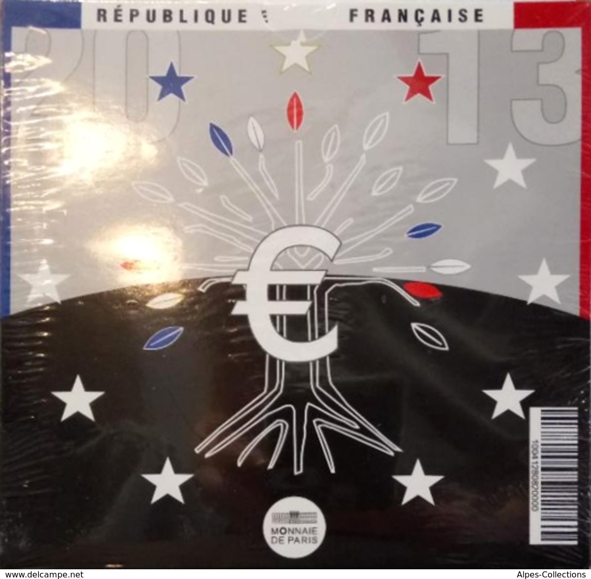 015 - COFFRET BU - EUROS FRANCE - 2013 : Sous Blister - France